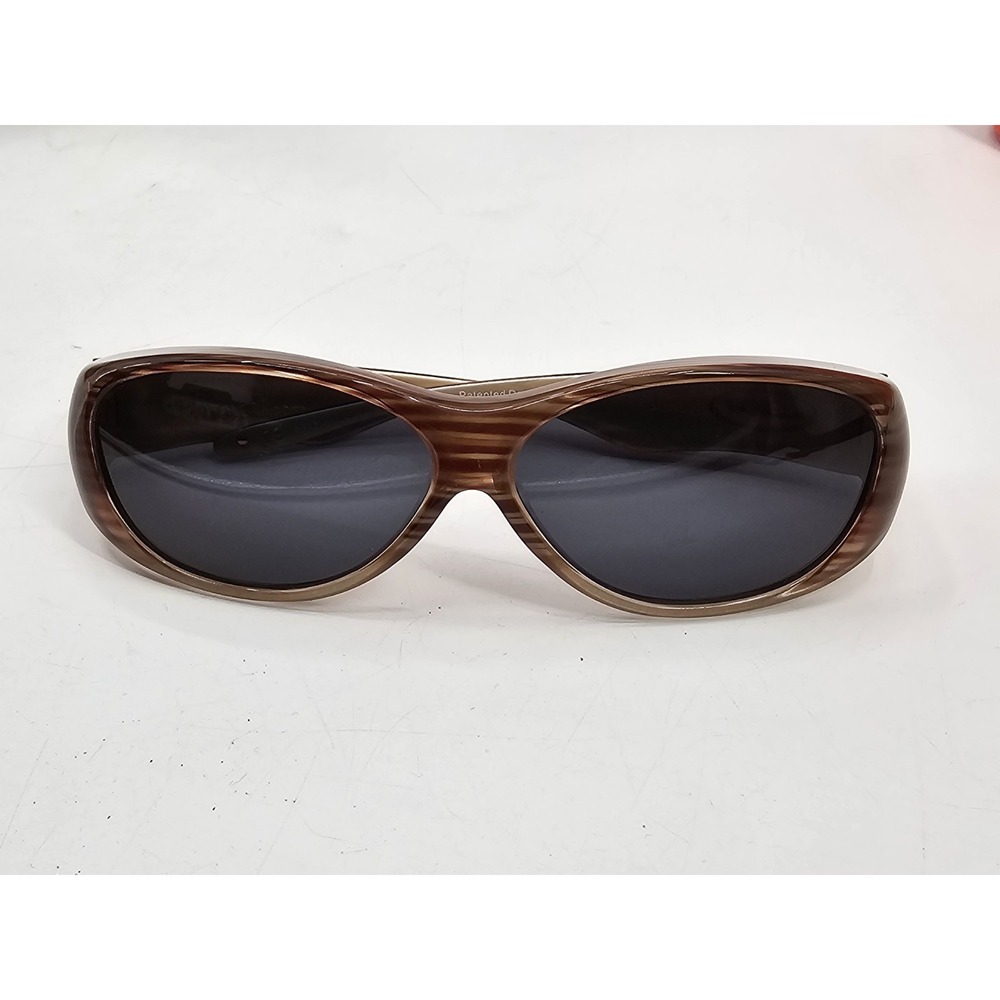 Jonathan Paul Fitovers Polarized UV 400 Gliders Sunglasses Black Lenses Cat Eye